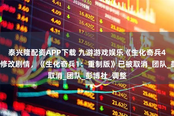 泰兴隆配资APP下载 九游游戏娱乐《生化奇兵4》传将大幅修改剧情，《生化奇兵1：重制版》已被取消_团队_彭博社_调整